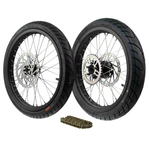 Complete Supermotor Wheel Set 17″ Sting MX4 / xXx